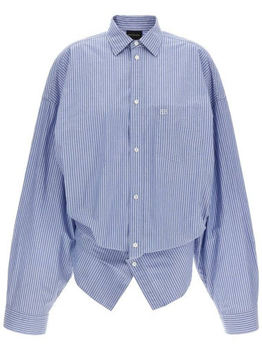 Balenciaga 'L/S Knotted' Shirt - BALENCIAGA - BALAAN 1