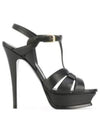 Classic Tribute 105 Sandal Heels Black - SAINT LAURENT - BALAAN 2