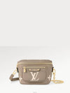 Mini Monogram Empreinte Leather Bum Bag Grey - LOUIS VUITTON - BALAAN 2