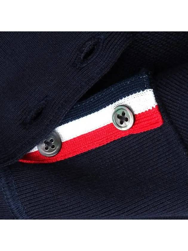 4 Bar Loopback Jersey Sweatshirt Navy - THOM BROWNE - BALAAN 7