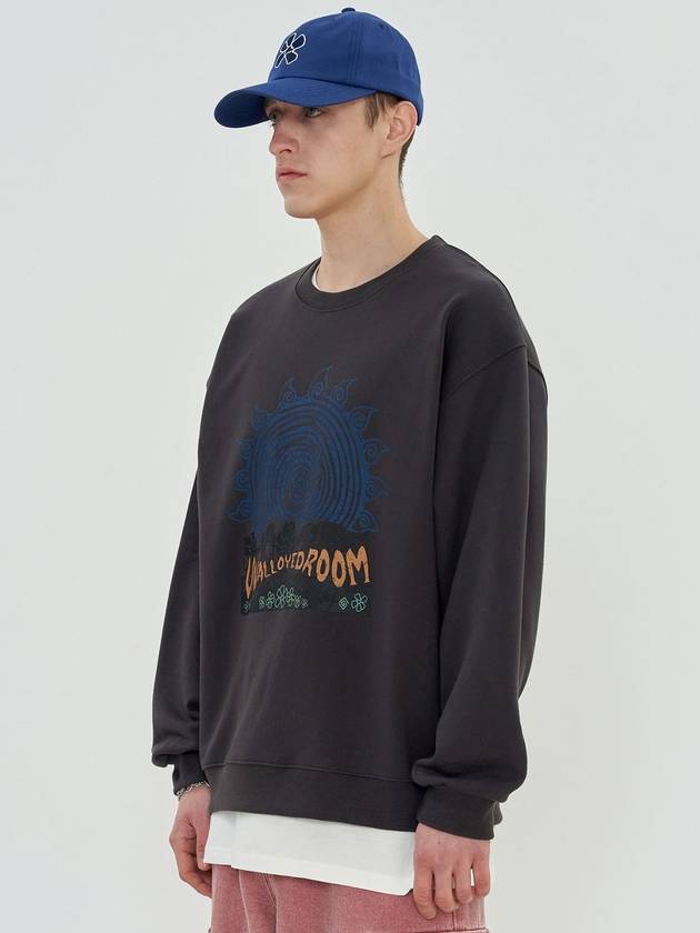 Golden West Sweatshirt Charcoal - UNALLOYED - BALAAN 3