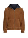 Reversible Hooded Zip-Up Jacket Multi Brown Navy - POLO RALPH LAUREN - BALAAN 2