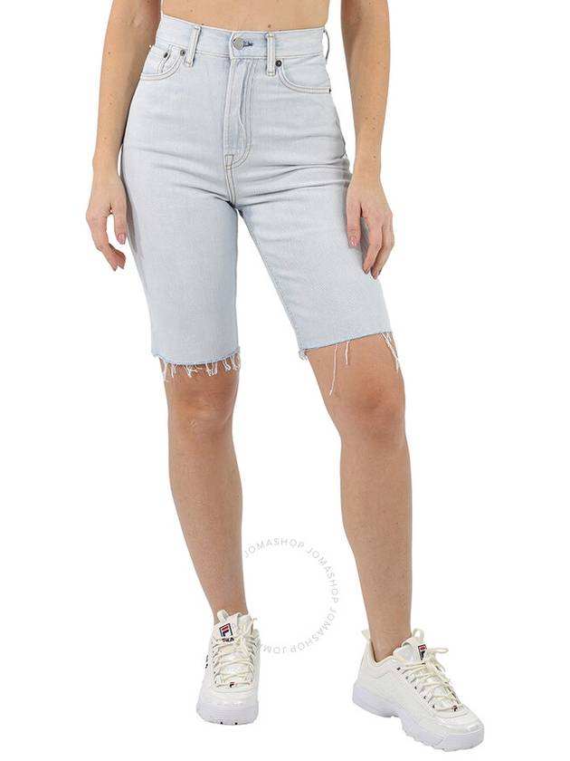 Acne Studios Ladies Pale Blue Denim Shorts, Waist Size 26" - ACNE STUDIOS - BALAAN 1