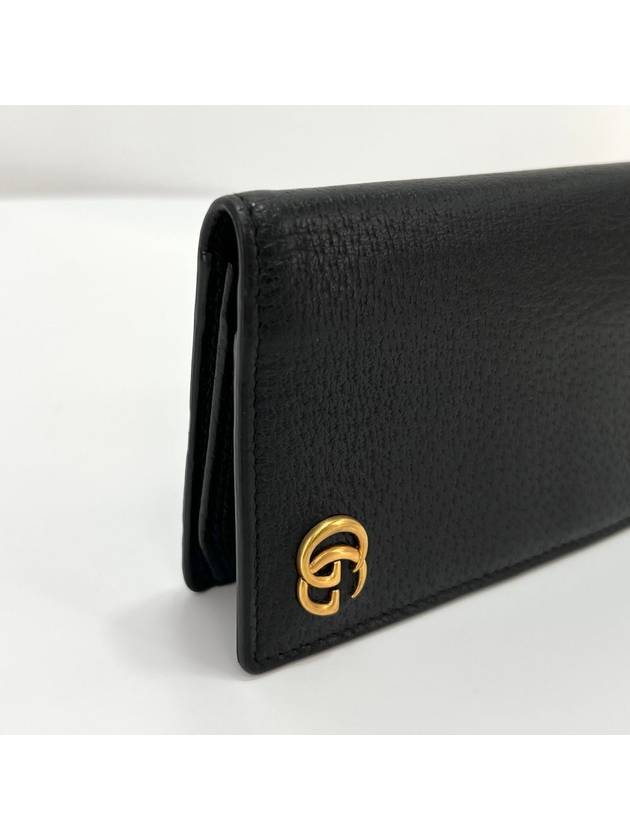 Appraisal completed Marmont Men s Long Wallet Black 436023 - GUCCI - BALAAN 8