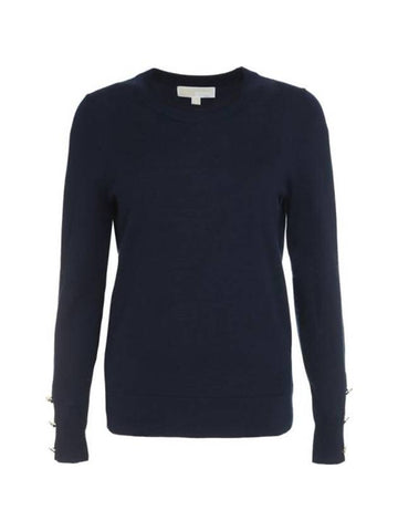 sweater MU260EF4VR 409 blue - MICHAEL KORS - BALAAN 1