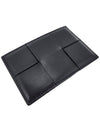 Intrecciato Cassette Card Wallet Black - BOTTEGA VENETA - BALAAN 2