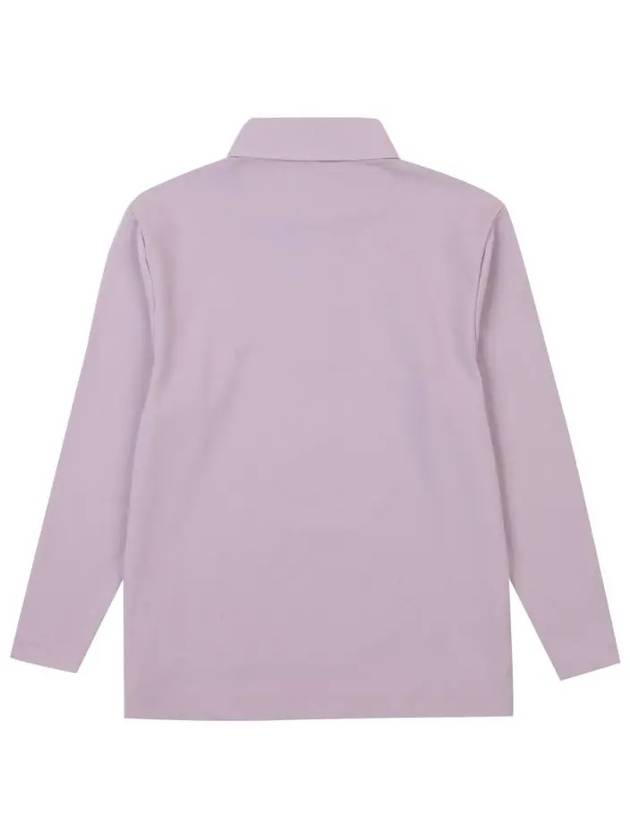 poly-collar long-sleeved polo shirt OF9612GBPURPLE - ONOFF - BALAAN 2