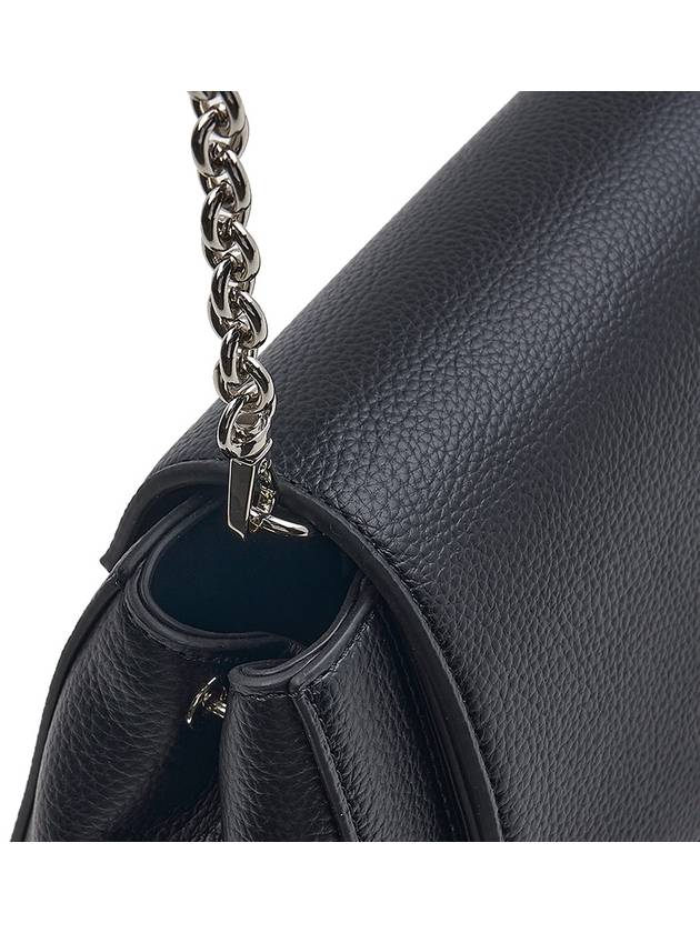 Hazel Grain Medium Shoulder Bag Black - VIVIENNE WESTWOOD - BALAAN 9