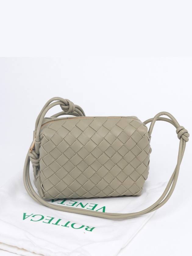 Loop Camera Mini Cross Bag Travertine - BOTTEGA VENETA - BALAAN 3