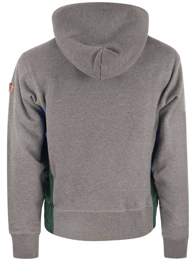 Grenoble Hoodie Grey - MONCLER - BALAAN 3