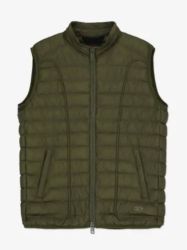 W Hawkyl SL Padded Vest Green - DIESEL - BALAAN 2