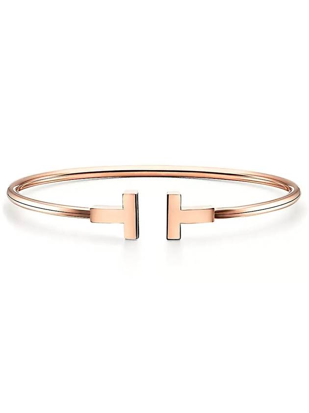 Tiffany T wire bracelet rose gold 33263465 33419759 - TIFFANY & CO. - BALAAN 1