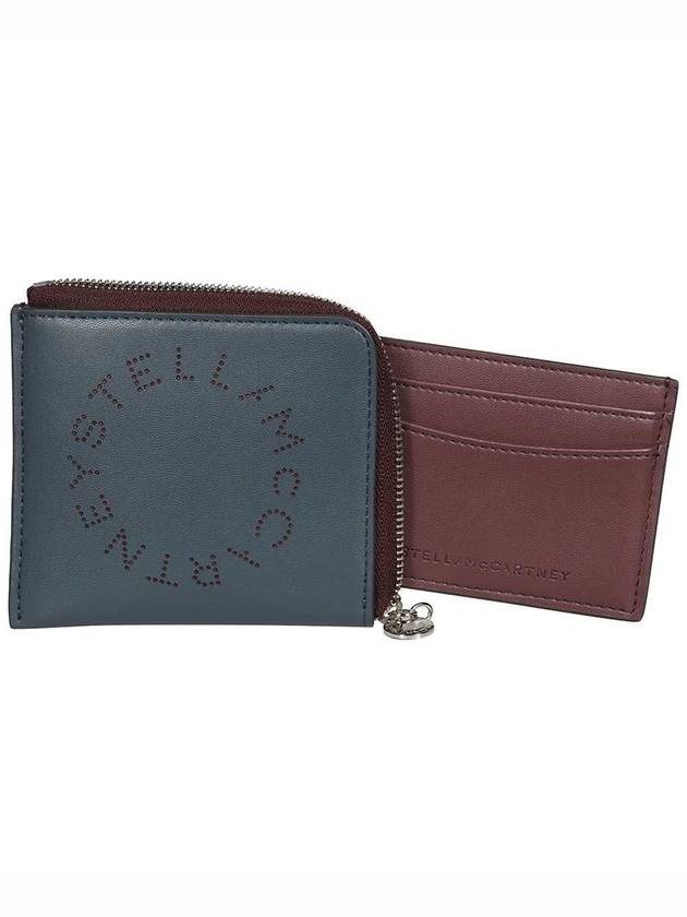 Wallet 700253W8856 1461 BLUE - STELLA MCCARTNEY - BALAAN 4