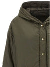 Greenmo Reversible Water Repellent Hooded Padding Green - MAX MARA - BALAAN 4