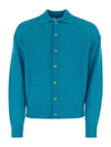 Cardigan A23AC01SC TURQUOISE BLUE Free - AURALEE - BALAAN 1