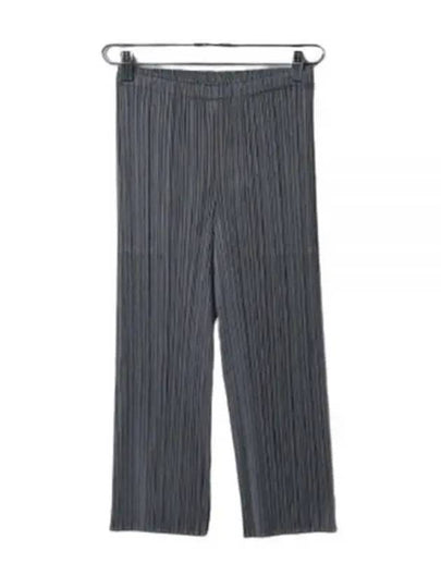 MC August Crop Pants Grey - ISSEY MIYAKE - BALAAN 2