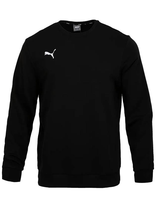 TEAM GOAL Crew Neck Sweatshirt Black - PUMA - BALAAN 2