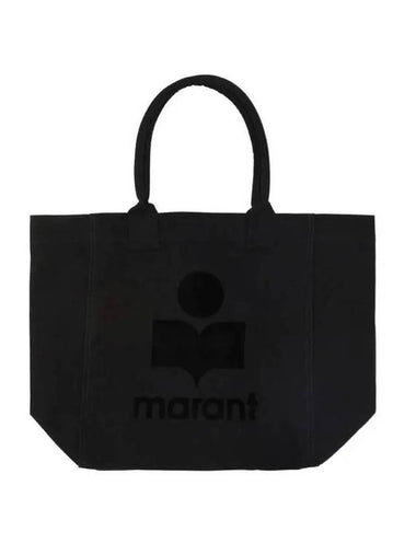 Yenky Logo Tote Bag Black - ISABEL MARANT - BALAAN 1