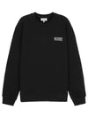 Embroidered Logo Cotton Sweatshirt Black - GANNI - BALAAN 2