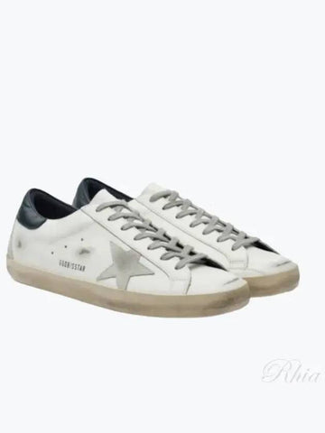 Men s Superstar Navy Tab Sneakers Shoes GMF00102 F000311 9 US - GOLDEN GOOSE - BALAAN 1