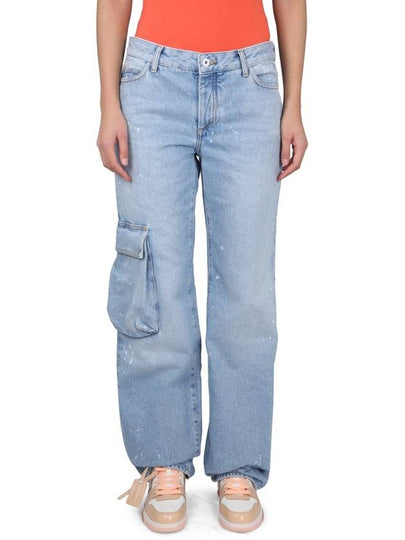 OWYB014S23DEN001 4001 Jeans - OFF WHITE - BALAAN 2