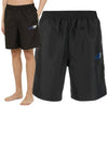 Global Arrow Swim Shorts Black - OFF WHITE - BALAAN.