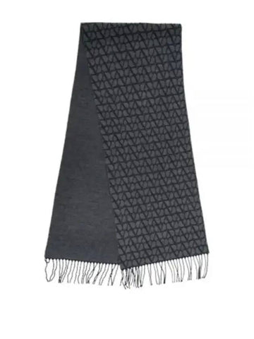 Toile Iconographe Muffler Grey - VALENTINO - BALAAN 1