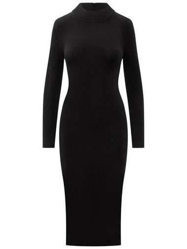 Michael Kors Merino Mock Nk Dress - MICHAEL KORS - BALAAN 1