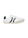 Jogger Lace Up Low Top Sneakers Black White - CELINE - BALAAN 1