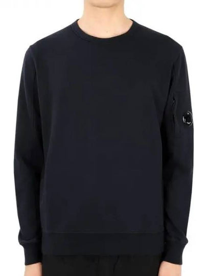 Lens Wappen Cotton Sweatshirt Navy - CP COMPANY - BALAAN 2