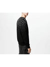 Gradient cotton crewneck knit top black - LOUIS VUITTON - BALAAN 5