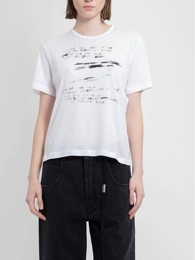 Fanie Standad T-Shirt - ANN DEMEULEMEESTER - BALAAN 1