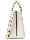 Perry Triple Compartment Small Tote Bag Ivory - TORY BURCH - BALAAN 4