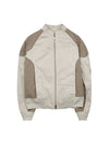 Cotton Canvas Bomber Jacket Beige - DIOR - BALAAN 11