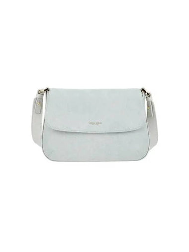 Women s Round Flap Denim Shoulder Bag Mint - GIORGIO ARMANI - BALAAN 1