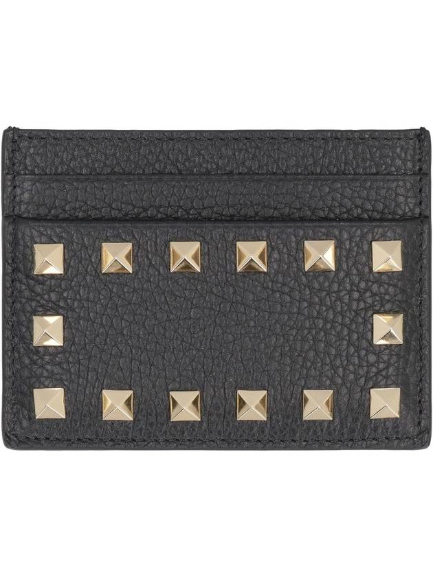 Valentino Garavani Valentino Garavani - Rockstud Leather Card Holder - VALENTINO - BALAAN 2