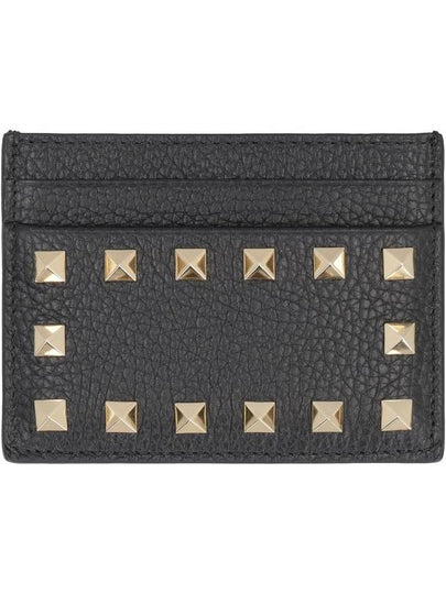 Valentino Garavani Valentino Garavani - Rockstud Leather Card Holder - VALENTINO - BALAAN 2