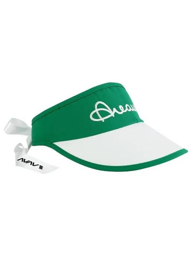 Golf Tennis Heart Logo Sun Cap Visor Green - AVAVE - BALAAN 3