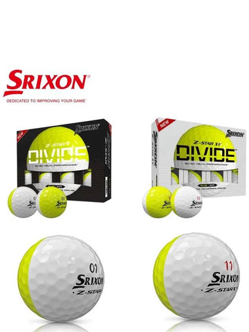 24 year old G-STAR Divide golf ball 12-ball set Z STAR half-half ball 3-piece urethane hole-in-one meeting printing - SRIXON - BALAAN 1