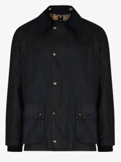 Bedale Wax Half Lined Jacket Navy - BARBOUR - BALAAN 2