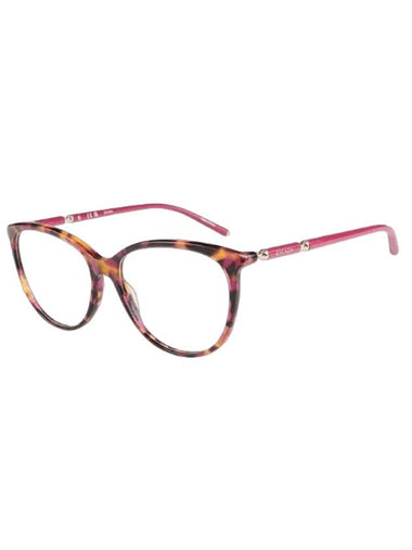 Eyewear Round Eyeglasses Havana Pink - ESCADA - BALAAN 1