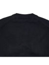 Paris Logo Intarsia Wool Knit Top Black - KENZO - BALAAN 8