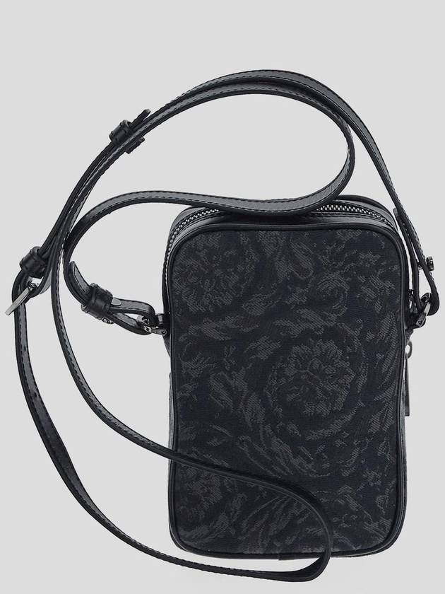 Athena Barocco Cross Bag Black - VERSACE - BALAAN 8