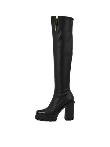 WOMEN CUBALIBRE STRETCH BOOTS BLACK - GIUSEPPE ZANOTTI - BALAAN 1