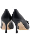 Double bow pumps WINNIE 70 NERO 0754494 - SALVATORE FERRAGAMO - BALAAN 4