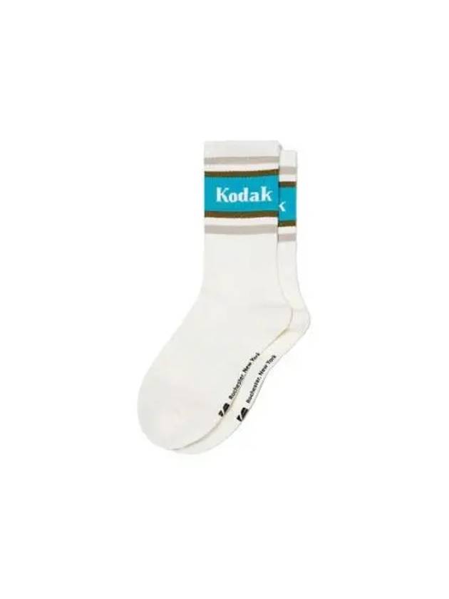 KODAK Apparel Multi Kodacolor Crew Socks BLUE - KODO - BALAAN 1