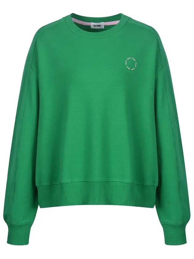 Mini hexagon print sweatshirt MW4SE403 - P_LABEL - BALAAN 2