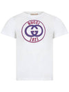 Kids T Shirt 547559 XJF6P 9332 WHITE - GUCCI - BALAAN 1