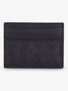 Intrecciato Leather Card Wallet Espresso - BOTTEGA VENETA - BALAAN 2