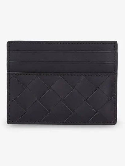 Intrecciato Leather Card Wallet Espresso - BOTTEGA VENETA - BALAAN 2